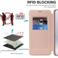 Кейс за Samsung Galaxy S25 Edge - SmartMag Book Case - Розов