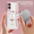 Кейс за Samsung Galaxy S25 Edge - SmartMag Book Case - Розов