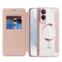 Кейс за Samsung Galaxy S25 Edge - SmartMag Book Case - Розов