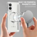Кейс за Samsung Galaxy S25 Edge - SmartMag Book Case - Сив