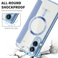 Кейс за Samsung Galaxy S25 Edge - SmartMag Book Case - Светло син