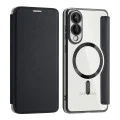 Кейс за Samsung Galaxy S25 Edge - SmartMag Book Case - черен