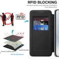 Кейс за Samsung Galaxy S25 Edge - SmartMag Book Case - черен