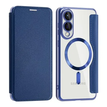 Кейс за Samsung Galaxy S25 Edge - SmartMag Book Case - син