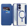 Кейс за Samsung Galaxy S25 Edge - SmartMag Book Case - син