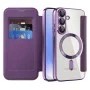Кейс за Samsung Galaxy S25 Plus - SmartMag Book Case - Лилав