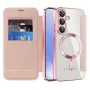 Кейс за Samsung Galaxy S25 Plus - SmartMag Book Case - Розов