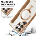 Кейс за Samsung Galaxy S25 Ultra - SmartMag Book Case - Кафяв