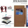 Кейс за Samsung Galaxy S25 Ultra - SmartMag Book Case - Кафяв