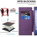 Кейс за Samsung Galaxy S25 Ultra - SmartMag Book Case - Лилав