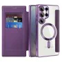 Кейс за Samsung Galaxy S25 Ultra - SmartMag Book Case - Лилав