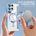 Кейс за Samsung Galaxy S25 Ultra - SmartMag Book Case - Светло син