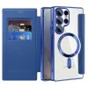 Кейс за Samsung Galaxy S25 Ultra - SmartMag Book Case - син