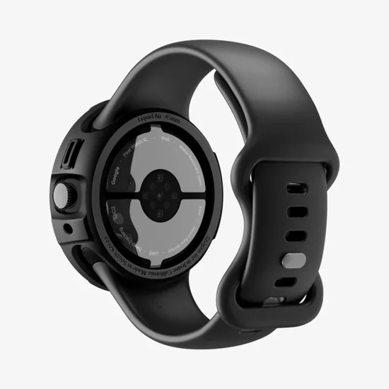 Кейс Spigen Liquid Air (ACS11222) - Google Pixel Watch 4 45mm - Черен