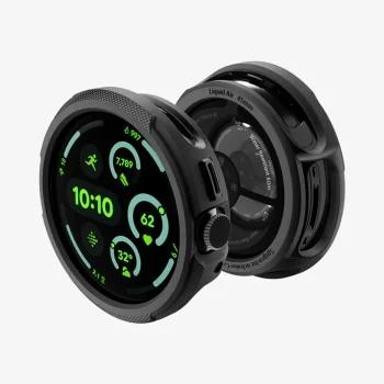 Кейс Spigen Liquid Air (ACS11222) - Google Pixel Watch 4 45mm - Черен