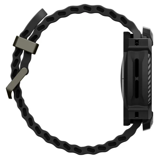 Кейс Spigen Rugged Armor (ACS11611) - Samsung Galaxy Watch Ultra 2 - Черен