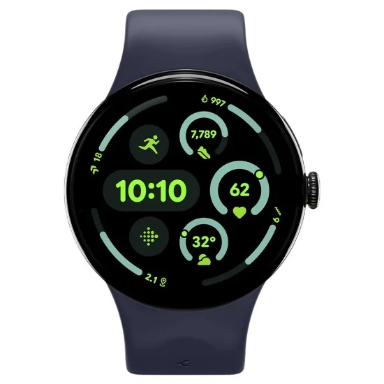 Кейс с каишка Spigen Nano Pop (AMP09485) - Google Pixel Watch 5 / Watch 4 / Watch 3 / Watch 2 / Watch 1 41mm - Тъмно син