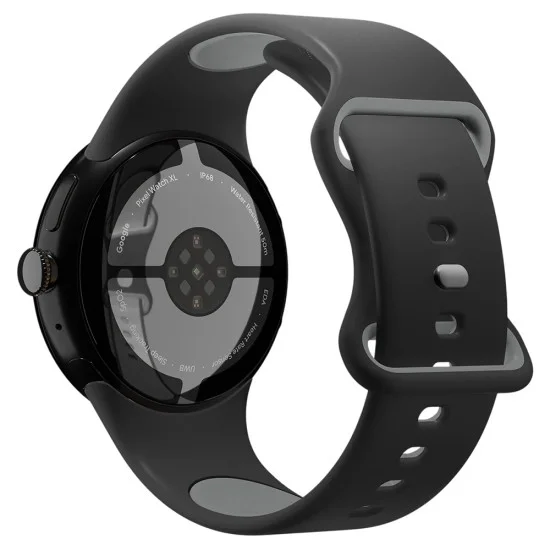 Кейс с каишка Spigen Nano Pop (AMP09486) - Google Pixel Watch 5 / Watch 4 / Watch 3 / Watch 2 / Watch 1 41mm - Черен