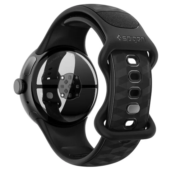 Кейс с каишка Spigen Parallax (AMP10192) - Google Pixel Watch 5 / Watch 4 / Watch 3 45mm - Матово черен
