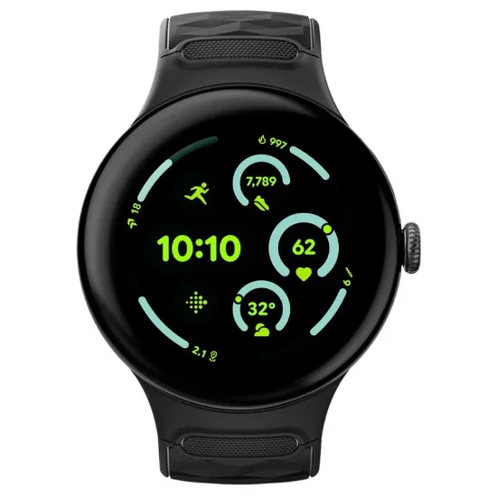 Кейс с каишка Spigen Parallax (AMP10192) - Google Pixel Watch 5 / Watch 4 / Watch 3 45mm - Матово черен