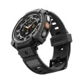 Кейс с каишка Spigen Rugged Armor Pro (ACS11612) - Samsung Galaxy Watch Ultra 2 - Черен