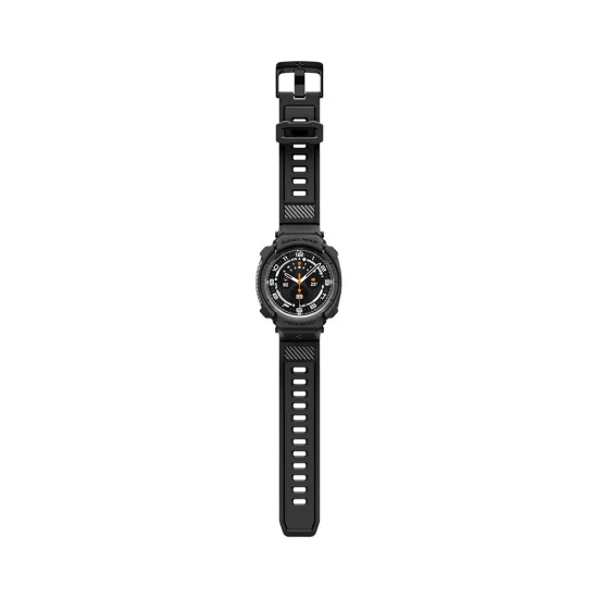 Кейс с каишка Spigen Rugged Armor Pro (ACS11612) - Samsung Galaxy Watch Ultra 2 - Черен