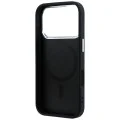 Guess - Grained Triangle Logo MagSafe (GUHMP18LPGSMTLSK) - iPhone 18 Pro / iPhone 17 Pro - Black