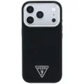 Guess - Grained Triangle Logo MagSafe (GUHMP18XPGSMTLSK) - iPhone 18 Pro Max / iPhone 17 Pro Max - Black