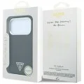 Guess - Grained Triangle Logo MagSafe (GUHMP18XPGSMTLSK) - iPhone 18 Pro Max / iPhone 17 Pro Max - Black