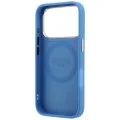 Guess - Leather 4G Stripe Round Classic Logo MagSafe (GUHMP18X6P4G4RCB) - iPhone 18 Pro Max / iPhone 17 Pro Max - Blue
