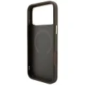 Guess - Leather 4G Stripe Round Classic Logo MagSafe (GUHMP18X6P4G4RCW) - iPhone 18 Pro Max / iPhone 17 Pro Max - Brown