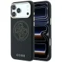 Кожен калъф Guess Leather Perforated 4G MagSafe (GUHMP18X6PS4SRGK) - iPhone 18 Pro Max / iPhone 17 Pro Max - Черен
