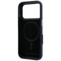 Кожен калъф Karl Lagerfeld Grained Leather Choupette Head MagSafe (KLHMP18X6PSCHLB) - iPhone 18 Pro Max / iPhone 17 Pro Max - Светлосин