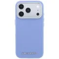 Кожен калъф Karl Lagerfeld HC MagSafe Grained Leather Elongated Logo (KLHMP18XPSWGKLB) - iPhone 18 Pro Max / iPhone 17 Pro Max - Син