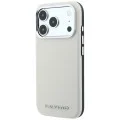 Кожен калъф Karl Lagerfeld - Hardcase MagSafe Grained Leather Elongated Logo (KLHMP18LPSWGKLE) - iPhone 18 Pro / iPhone 17 Pro - Бежов