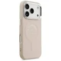 Кожен калъф Karl Lagerfeld Leather Ring Karl RSG Logo MagSafe (KLHMP18XPSKRSGEP) - iPhone 18 Pro Max / iPhone 17 Pro Max - Розов