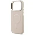 Кожен калъф Karl Lagerfeld Leather Ring Karl RSG Logo MagSafe (KLHMP18XPSKRSGEP) - iPhone 18 Pro Max / iPhone 17 Pro Max - Розов