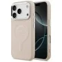 Кожен калъф Karl Lagerfeld Leather Ring Karl RSG Logo MagSafe (KLHMP18XPSKRSGEP) - iPhone 18 Pro Max / iPhone 17 Pro Max - Розов