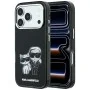 Кожен калъф Karl Lagerfeld Smooth Leather KC Bodies Sketch MagSafe (KLHMP18L6PWKCIDK) - iPhone 18 Pro / iPhone 17 Pro - Черен