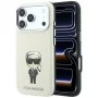 Кожен калъф Karl Lagerfeld Smooth Leather Ikonik Sketch MagSafe (KLHMP18L6PWKIKDE) - iPhone 18 Pro / iPhone 17 Pro - Бежов