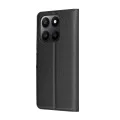Кожен калъф – Techsuit Leather Folio – Honor 400 Smart 5G / 400 Smart 4G / X7d 4G – Черен