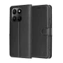 Кожен калъф – Techsuit Leather Folio – Honor 400 Smart 5G / 400 Smart 4G / X7d 4G – Черен