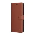 Кожен калъф – Techsuit Leather Folio – Motorola Moto G86 – Кафяв