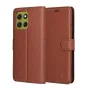 Кожен калъф – Techsuit Leather Folio – Motorola Moto G86 – Кафяв