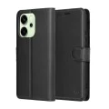 Кожен калъф – Techsuit Leather Folio – Oppo Reno14 – Черен
