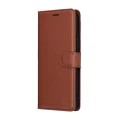 Кожен калъф – Techsuit Leather Folio – Oppo Reno14 – Кафяв