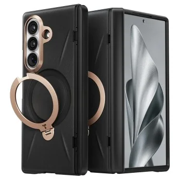 Кожен калъф Torras - QPRO Leather Series - Samsung Galaxy Z Fold8 Ultra - Черен