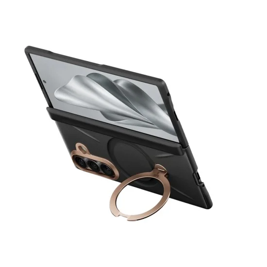 Кожен калъф Torras - QPRO Leather Series - Samsung Galaxy Z Fold8 Ultra - Черен