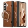 Кожен калъф Torras - QPRO Leather Series - Samsung Galaxy Z Fold8 Ultra - Кафяв