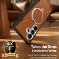 Кожен калъф Torras - QPRO Leather Series - Samsung Galaxy Z Fold8 Ultra - Кафяв